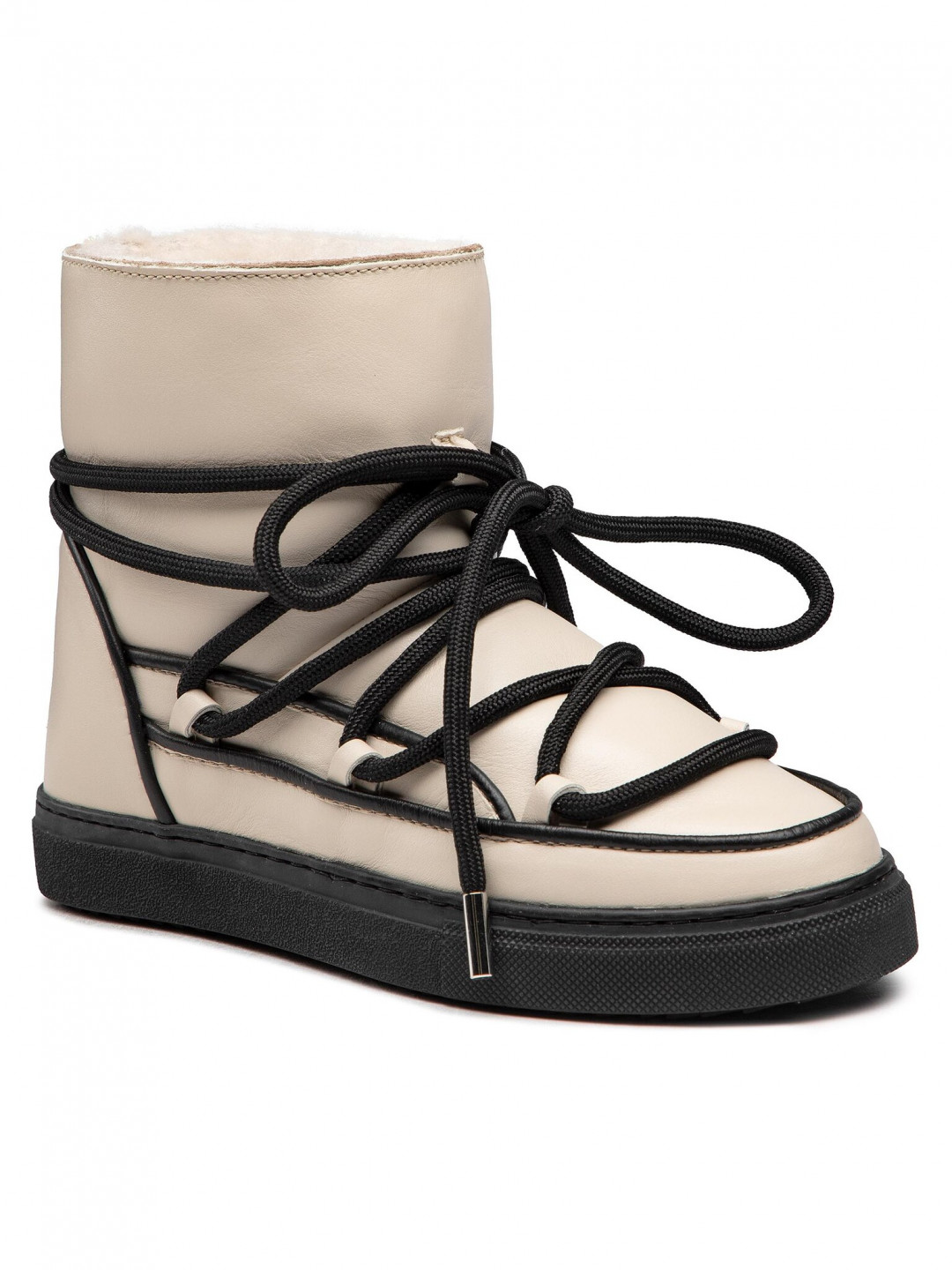 Inuikii Sněhule Full Leather Pastelle 70202-088 Béžová